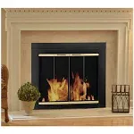 Pleasant Hearth Arrington Fireplace Glass Door