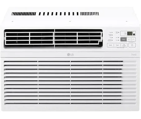 LG 12,000 BTU 11.4 EER 115V Smart Wi-Fi Enabled Window Air Conditioner