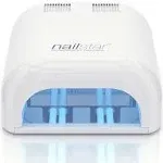 Professional 36 Watt UV Nail Dryer Nail Lamp for Gel with 120 and 180 Second Timers + 4 x 9W Bulbs Included