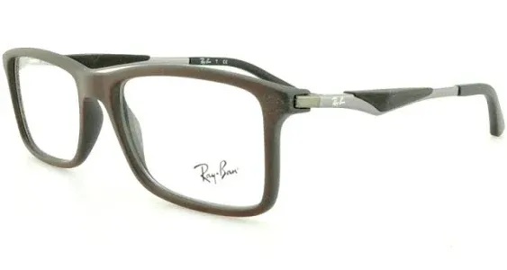 Ray-Ban RX7023 Eyeglasses - Brown/Black (5258)