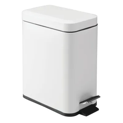 mDesign Step Trash Can, Gallon Garbage Bin, Removable Liner Bucket