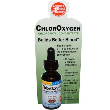 Herbs ETC Chloroxygen Concentrate Herbal Supplement (1.1 oz)