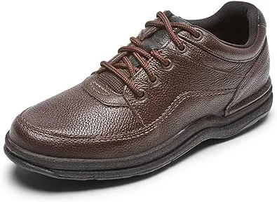 Rockport Men's World Tour Classic Brown Tumbled, Size 7.5