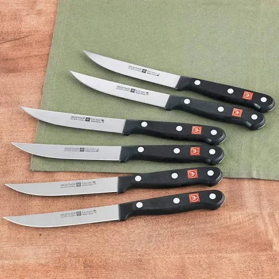 Wüsthof Gourmet 6-Piece Steak Knife Set