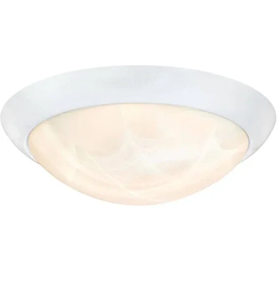 Westinghouse 3.5 in. H x 11 in. W x 11 in. L Oil Rubbed Bronze Ceiling Light