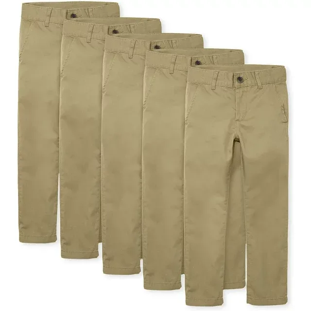 The Children's Place Boys Uniform Stretch Skinny Chino Pant