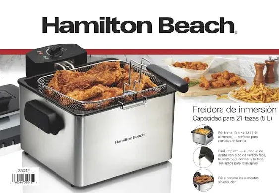 Hamilton Beach Professional-Style Deep Fryer - 35042