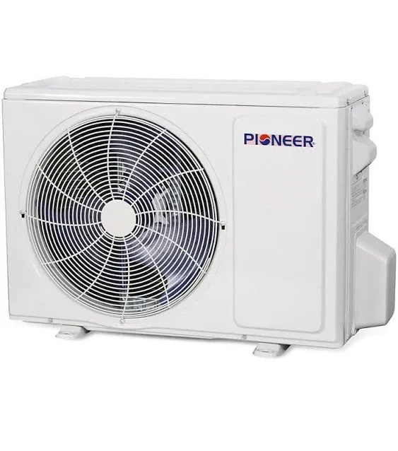 Pioneer 12,000 BTU 19 SEER2 Ceiling Concealed Ducted Mini- Split Inverter++ Energy