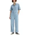 Levi's Women's Short Sleeve Heritage Jumpsuit - Playday L