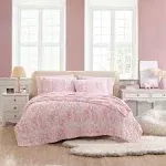 Betsey Johnson Butterfly Ombre Quilt Set, Pink, Twin