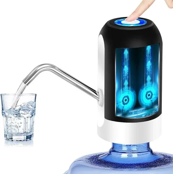 GoodGrace Water Bottle Pump 5 Gallon USB Charging Automatic Drinking Portable Electric Water Dispenser/Switch