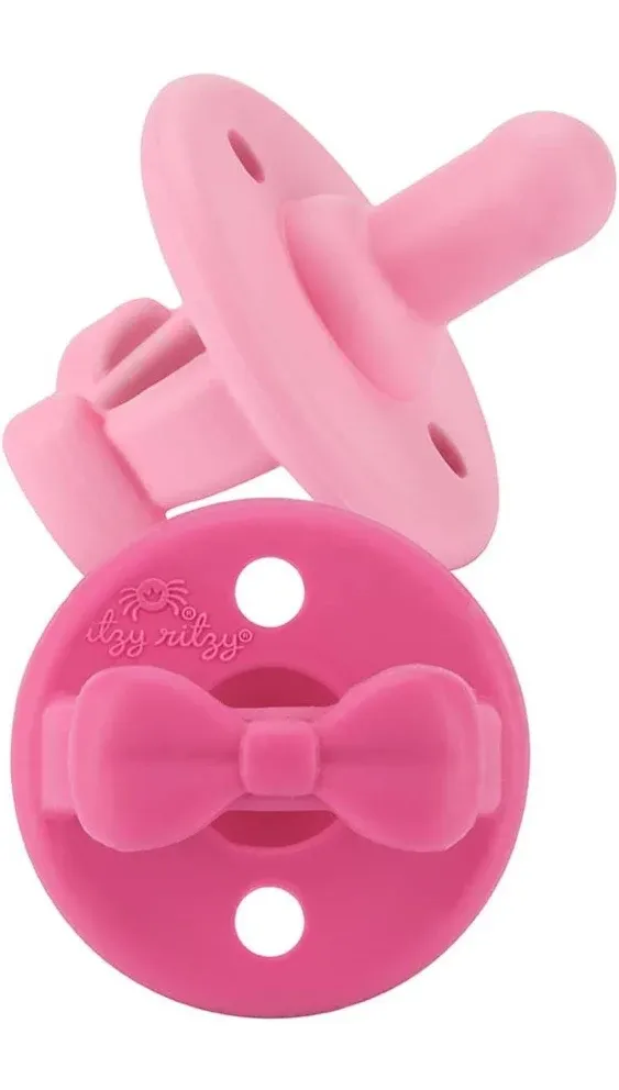 Silicone Pacifier: Sweetie Soother™ Orthodontic 0-6m | Itzy Ritzy®