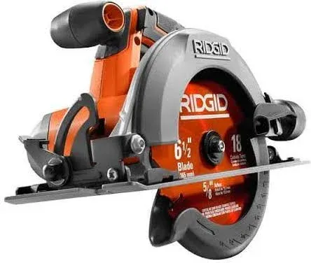 RIDGID 18V Cordless 6 1/2 in. Circular Saw