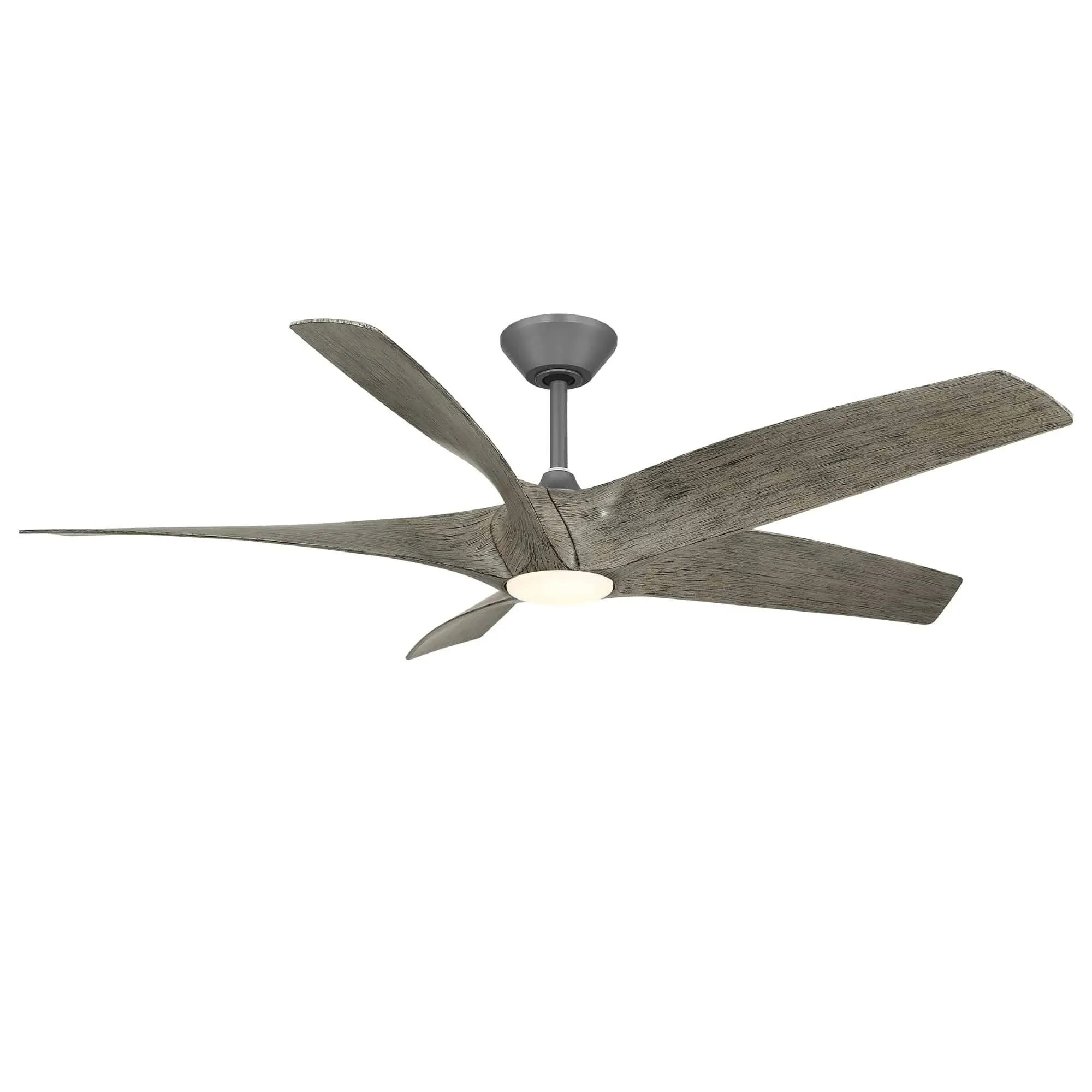 Modern Forms FR-W2401-62L Zephyr 5 62" Outdoor Ceiling Fan with LED Light Kit ...