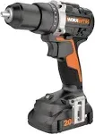 WORX WX102L 20V Nitro Power Share Brushless Cordless Drill/Driver with Battery & Charger, 1/2-in