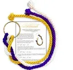 A Stunning Cord of Three Strands Wedding Knot with Ceremony Card