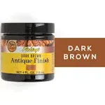 Fiebing S Dark Brown Antique Finish Paste 4oz