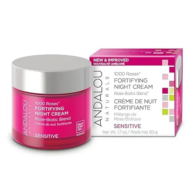 Andalou Naturals 1000 Roses Fortifying Night Cream