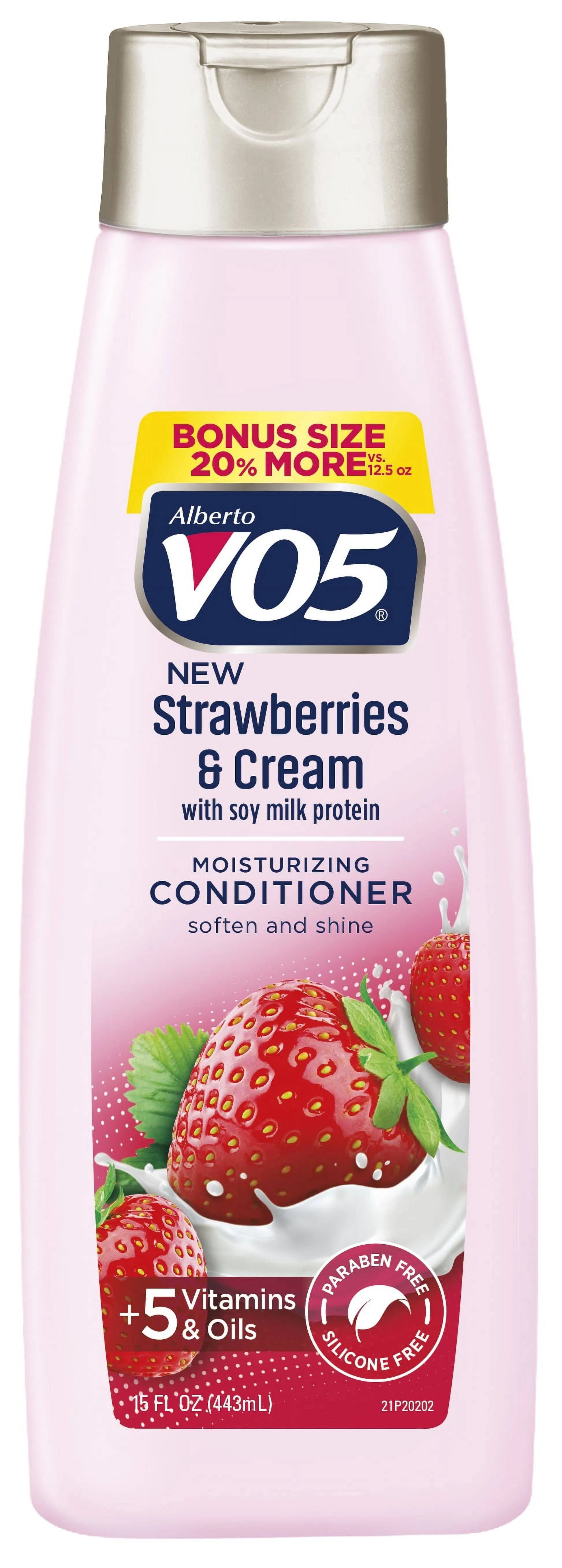 Alberto VO5 Moisturizing Strawberries & Cream Conditioner 15 fl oz