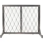 Pleasant Hearth Fa628s Stonewall Fireplace Screen