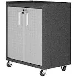 Manhattan Comfort Fortress 31.5" Mobile Garage Cabinet