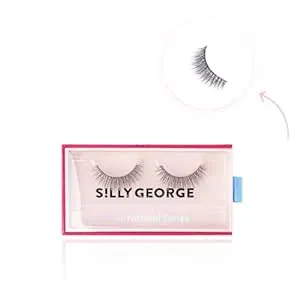 Silly George SuperNatural Lash | Clear and Flexible Band, Natural Look, Comfortable, Lightweight (Astra)