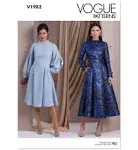 Vogue Sewing Pattern 1983 - Misses' Dresses, Size: U5 (16-18-20-22-24)