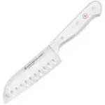 Wusthof ® Gourmet White 5" Hollow Edge Santoku Knife