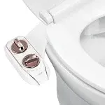 Luxe Bidet Neo 185 Plus Next-Generation Mechanical Bidet Toilet Seat Attachment with Innovative EZ-Lift Hinges, Dual Nozzles, and 360 Self-Cleaning