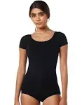 Capezio Black Women's Short Sleeve Leotard, Size Small