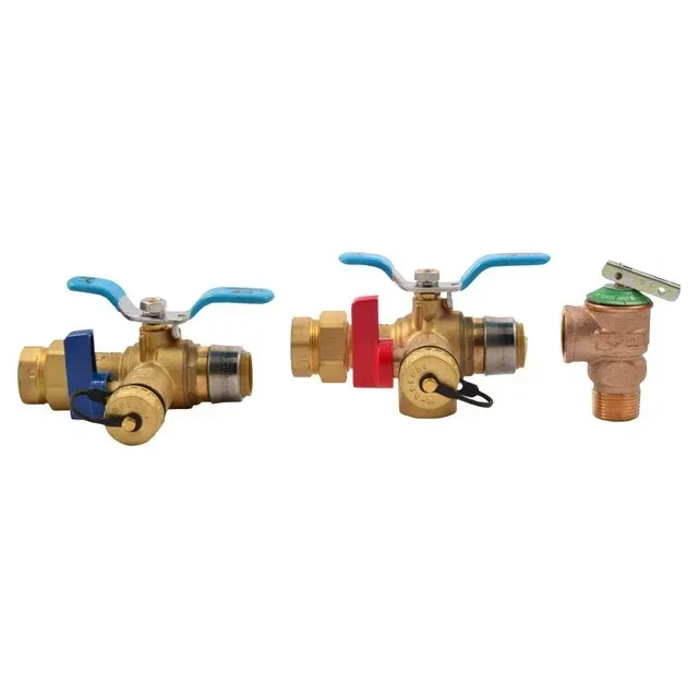 SharkBite 3/4 in. Tankless Water Heater Valves Installation Kit