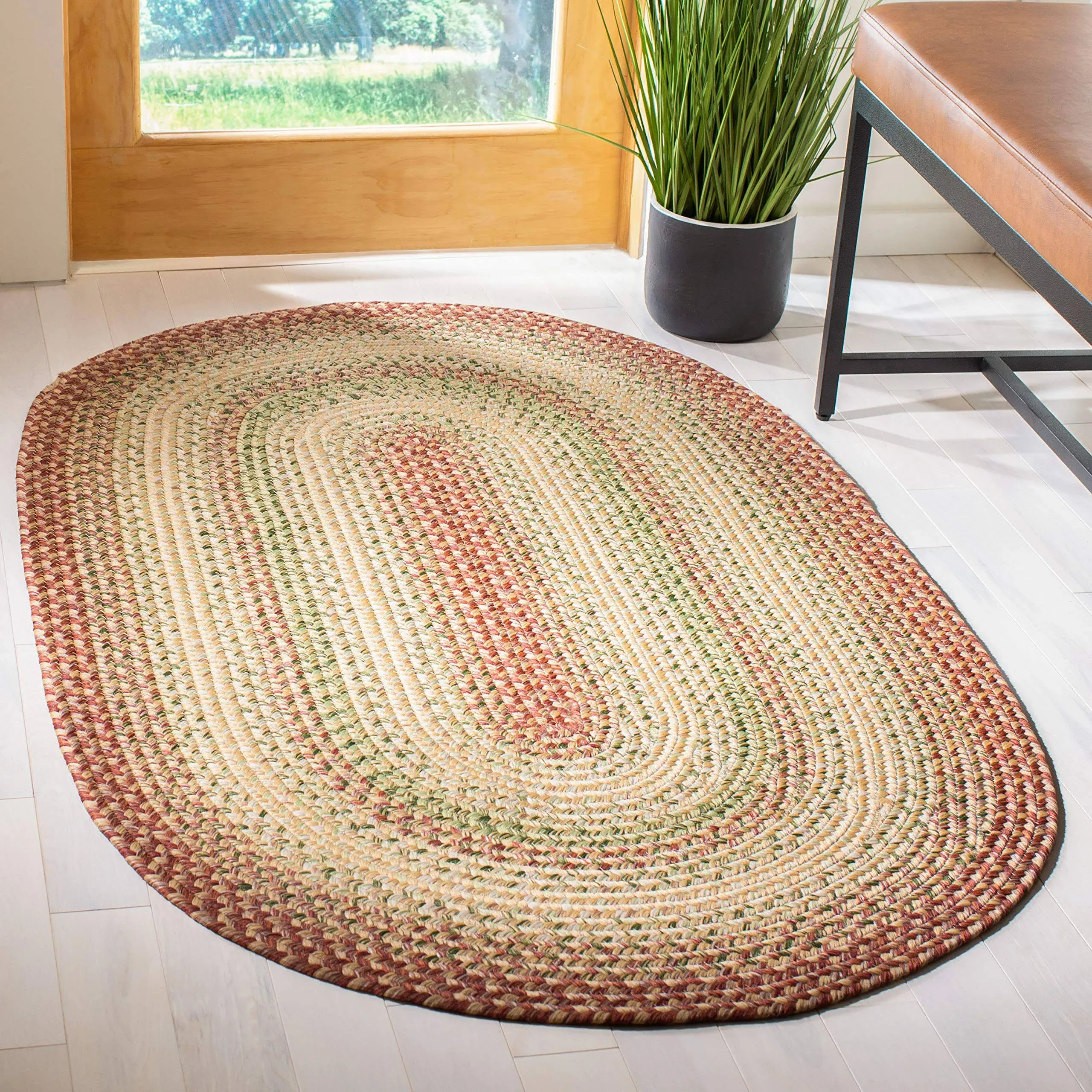 SAFAVIEH Handmade Braided Jemima Country Rug