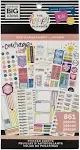 Encouragement Happy Planner Sticker Value Pack 861 pieces NEW MAMBI