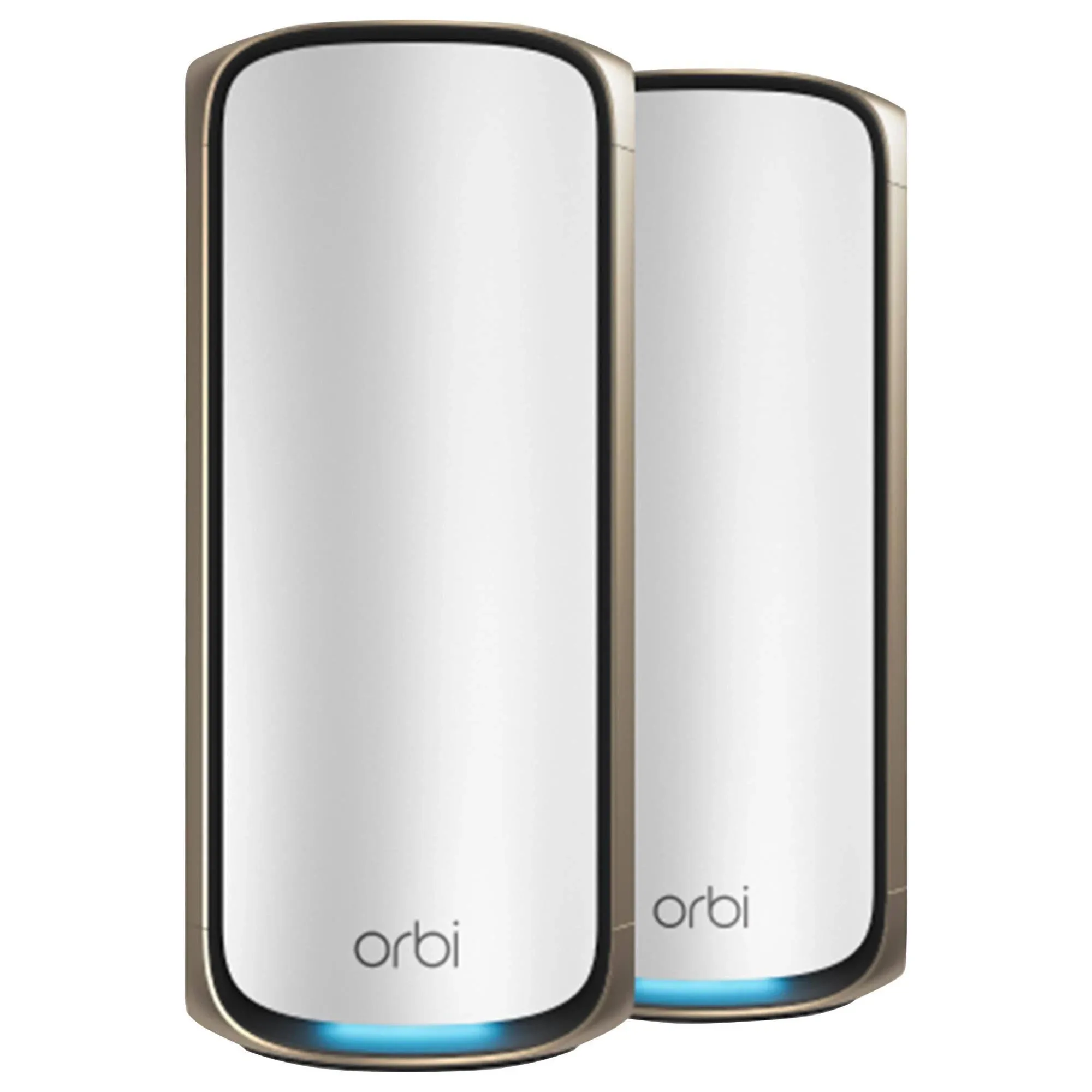 NETGEAR Orbi 970 - BE27000 WiFi 7 Quad-Band Mesh Whole Home Wireless System - 2 Pack