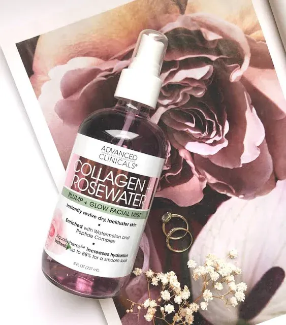 Collagen + Rosewater Plump + Glow Face Mist