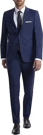 Calvin Klein Skinny Fit Men’s Suit Separates with Performance Stretch Fabric