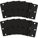 3-1/2 In. X 1/4 In. Radius Oil Rubbed Bronze Door Hinge Value Pack (10 Per Pack)