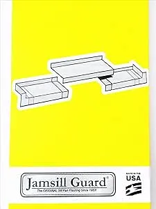 (C111) Jamsill 6 9/16 Up To 78" Opening Door Window Pan Flashing