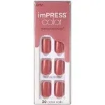 Kiss Impress Color Press-On Manicure or Pedicure, You Choose