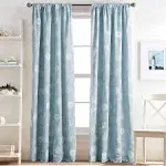 CHF Seashells 63" Curtain Panel, Printed, Aqua, Adult