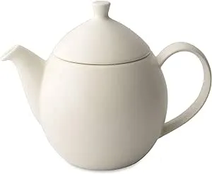 FORLIFE Dew Teapot with Basket Infuser Natural Cotton 32 oz 946ml