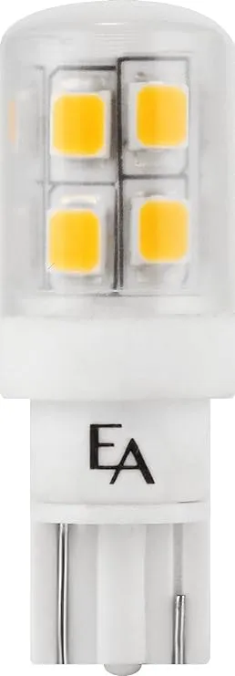 Emery Allen EA-T5-1.5W-001-279F Dimmable Wedge Base LED Light Bulb, 12V-1.5Watt (10W Equivalent) 150 Lumens, 2700K, 1 Pcs, White