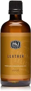 P&J Trading Leather Fragrance Oil - Premium Grade Scented Oil - 100ml