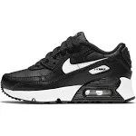 Nike Kids' Preschool Air Max 90 Shoes, Size 11, Black/White