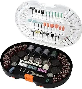 WEN 327-Piece Rotary Tool Accessory Kit with Carrying Case