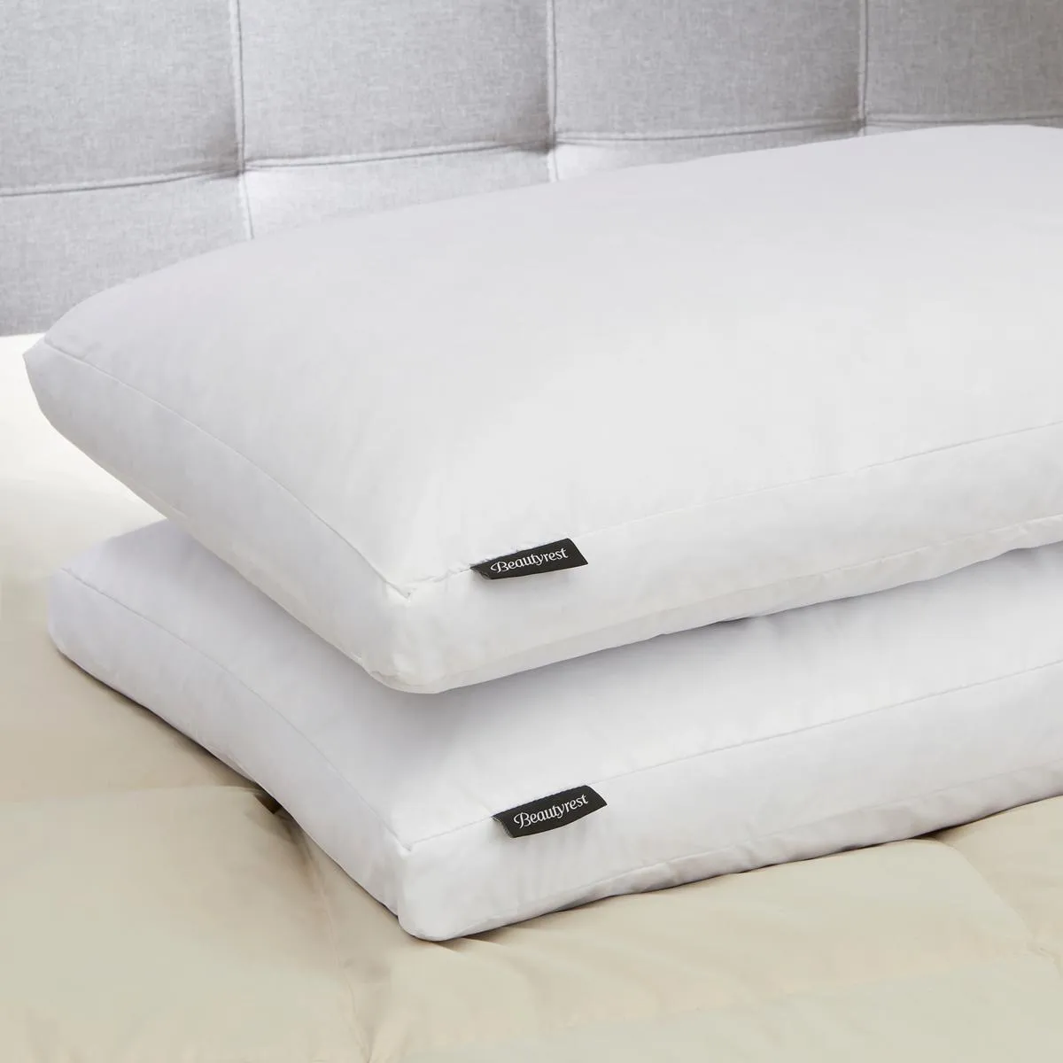 Beautyrest Feather & Down Set of 2 Queen Pillows - 22150340 | HSN