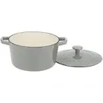 Cuisinart Chef's Classic Enameled Cast Iron Round Covered Casserole (Sage, 3- quart)