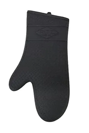 Silicone Oven Mitt, Black