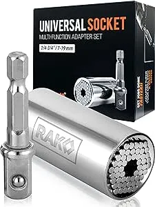 RAK USG719AS Socket Grip MultiFunction Ratchet Wrench Universal Tool Adapter