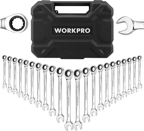 Workpro Ratcheting Combination Wrench Set